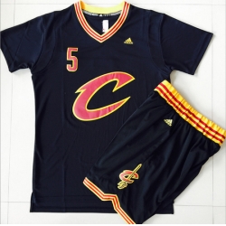 Cavaliers  #5 J R  Smith Black 2016  final suits nba jerseys