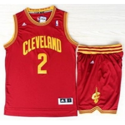 Cleveland Cavaliers 2 Kyrie Irving Red Revolution 30 Swingman Jerseys Shorts NBA Suits