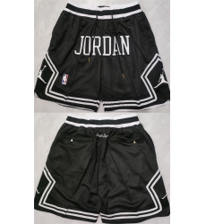 Men Michael Jordan Black Shorts