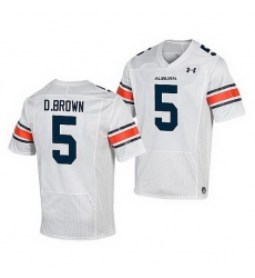 Auburn Tigers Derrick Brown White Replica Men'S Jersey