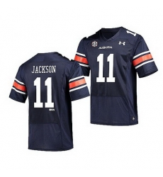 Auburn Tigers Shedrick Jackson Navy Replica Men'S Jersey