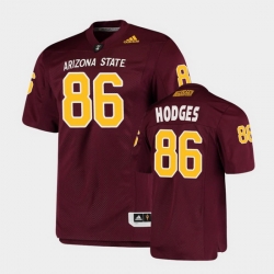 Men Arizona State Sun Devils Curtis Hodges College Football Maroon Premier Jersey