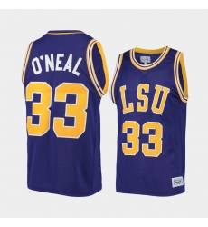 LSU Tiger Shaquille O'Neal Purple Alumni Limited Men'S Jersey