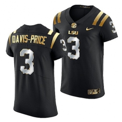 Lsu Tigers Tyrion Davis Price 2021 22 Golden Edition Elite Football Black Jersey