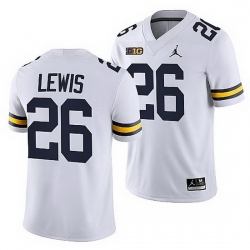 Michigan Wolverines Jourdan Lewis White Nfl Alumni Men Jersey