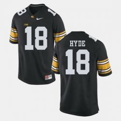 Men Micah Hyde Black Iowa Hawkeyes Alumni Football Game Jersey