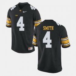 Men Tevaun Smith Black Iowa Hawkeyes Alumni Football Game Jersey