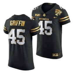 Ohio State Buckeyes Archie Griffin Black 2021 Sugar Bowl Golden Limited Authentic Football Jersey