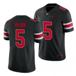 Ohio State Buckeyes Garrett Wilson Black Game Men'S Jersey