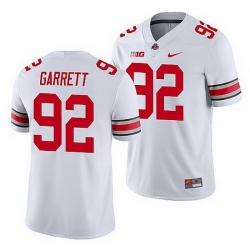 Ohio State Buckeyes Haskell Garrett White Game Men'S Jersey