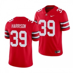 Ohio State Buckeyes Malik Harrison Scarlet College Football Men'S Jersey