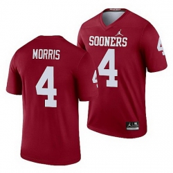 Oklahoma Sooners Chandler Morris Crimson Legend Men'S Jersey