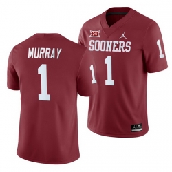 Oklahoma Sooners Kyler Murray Crimson College Football Men'S Jersey