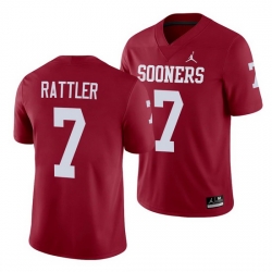 Oklahoma Sooners Spencer Rattler Crimson Alumni Men'S Jersey