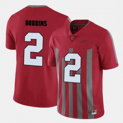 Men Oregon Ducks J.K. Dobbins College Football Red Jersey