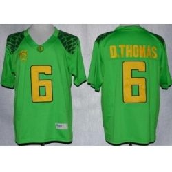 Oregon Duck 6 De'Anthony Thomas Green Limited NCAA Jerseys