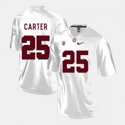 Men Stanford Cardinal Alex Carter College Football White Jersey