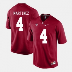 Men Stanford Cardinal Blake Martinez College Football Cardinal Jersey