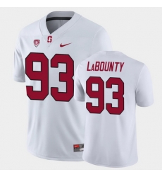 Men Stanford Cardinal Trey Labounty Game White College Football Jersey