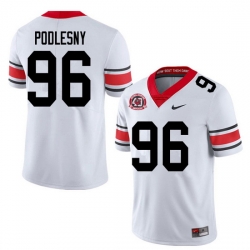 2020 Men #96 Jack Podlesny Georgia Bulldogs 1980 National Champions 40th Anniversary College Footbal