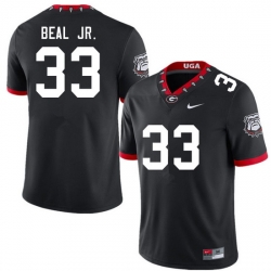 Men #33 Robert Beal Jr. Georgia Bulldogs College Football Jerseys Sale-100th Anniversary