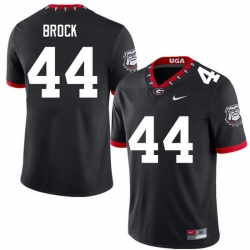 Men #44 Cade Brock Georgia Bulldogs College Football Jerseys Sale-100th Anniversary