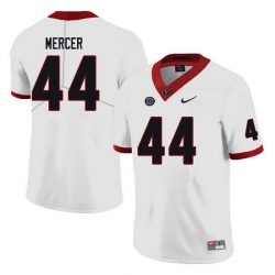 Men #44 Peyton Mercer Georgia Bulldogs College Football Jerseys Sale-white