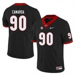 Men #90 Jake Camarda Georgia Bulldogs College Football Jerseys Sale-Black