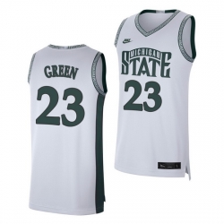 Michigan State Spartans Draymond Green White Retro Limited Men'S Jersey 0