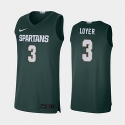 Michigan State Spartans Foster Loyer Green Alumni Limited Men'S Jersey