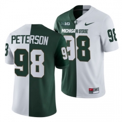 Michigan State Spartans Julian Peterson Michigan State Spartans Split Edition Jersey