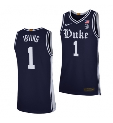 Duke Blue Devils Kyrie Irving Navy Alternate Men'S Jersey