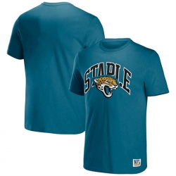 Men Jacksonville Jaguars X Staple Teal Logo Lockup T Shirt