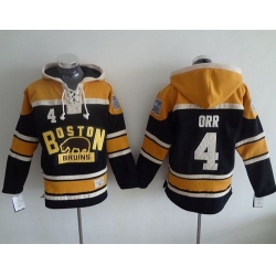 Bruins #4 Bobby Orr Black 2016 Winter Classic NHL Hoodie