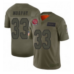 Men Arizona Cardinals 33 Byron Murphy Limited Camo 2019 Salute to Service Football Jersey