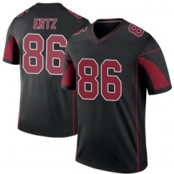 Men Arizona Cardinals 86 Zach Ertz Black Rush Jersey