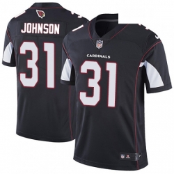 Men Nike Arizona Cardinals 31 David Johnson Black Alternate Vapor Untouchable Limited Player NFL Jersey