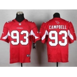 Nike Arizona Cardinals 93 Calais Campbell Red Elite NFL Jersey