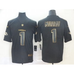 Nike Cardinals 1 Kyler Murray Black Gold Vapor Untouchable Limited Jersey