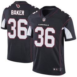 Nike Cardinals #36 Budda Baker Black Alternate Mens Stitched NFL Vapor Untouchable Limited Jersey