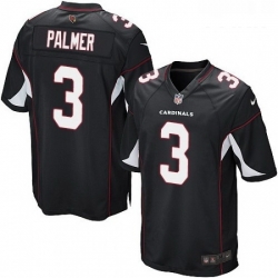 Youth Nike Arizona Cardinals 3 Carson Palmer Game Black Alternate NFL Jersey