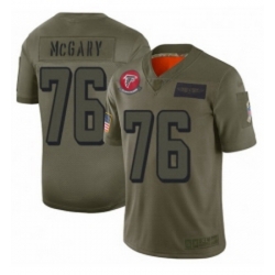 Men Atlanta Falcons 76 Kaleb McGary Limited Camo 2019 Salute to Service Football Jersey