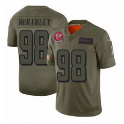 Men Atlanta Falcons 98 Takkarist McKinley Limited Camo 2019 Salute to Service Football Jersey