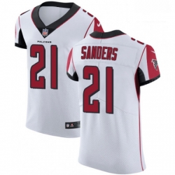 Men Nike Atlanta Falcons 21 Deion Sanders White Vapor Untouchable Elite Player NFL Jersey