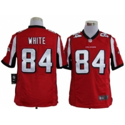 Nike Atlanta Falcons 84 Roddy White Red Game NFL Jersey