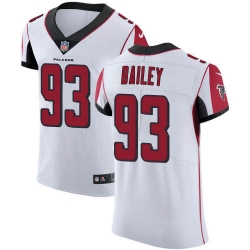 Nike Atlanta Falcons 93 Allen Bailey White Men Stitched NFL New Elite Jersey