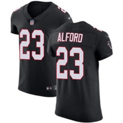 Nike Falcons #23 Robert Alford Black Alternate Mens Stitched NFL Vapor Untouchable Elite Jersey