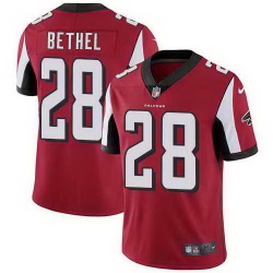 Nike Falcons Justin Bethel Red Vapor Untouchable Limited Jersey