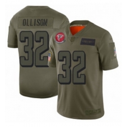 Womens Atlanta Falcons 32 Qadree Ollison Limited Camo 2019 Salute to Service Football Jersey