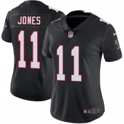 Womens Nike Atlanta Falcons 11 Julio Jones Black Alternate Vapor Untouchable Limited Player NFL Jersey